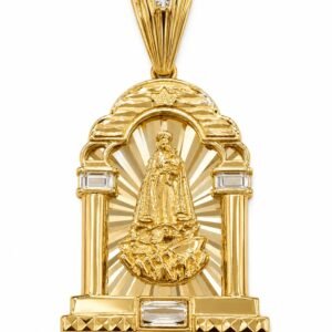 Dije Virgen De La Caridad Casa Fancy 10k Weight 6.9gr K76320C