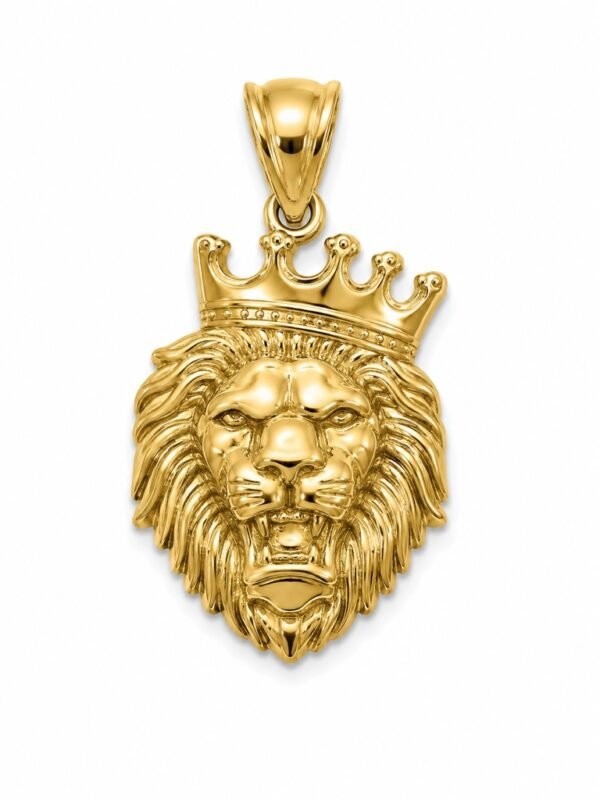 Dije Leon Cara 10K Weight 2.5gr