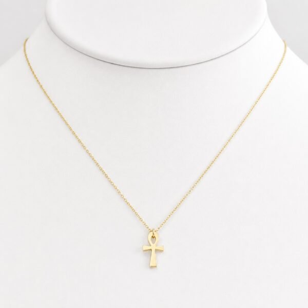 Cadena Cruz 14k Weight 0.9gr Size 16