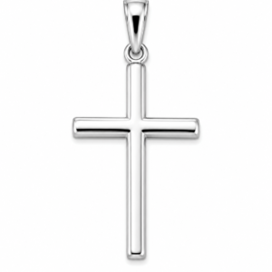 e94adfd5-03ee-4c8f-93c3-08deee00cdd5.png Dije Cruz Plain Oro Blanco 14k Weight 1.5gr