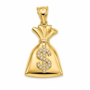 Dije Bolsa Dinero10K Weight 2.7gr