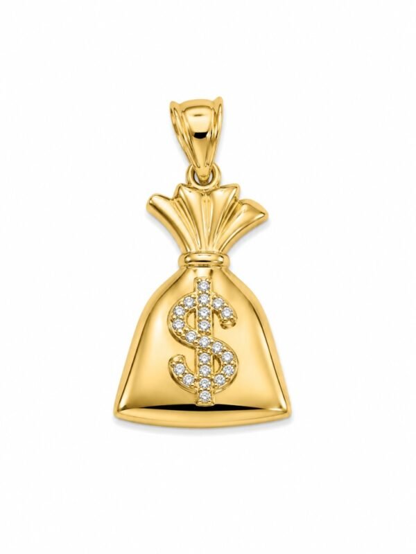 Dije Bolsa Dinero10K Weight 2.7gr