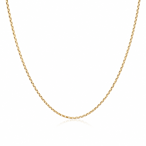Cadena Box Solida 14k Weight 6gr Size 18