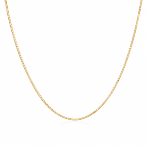 Cadena Box 14k Weight 2.4gr Size 20