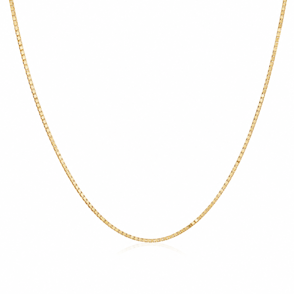 Cadena Box 14k Weight 2.4gr Size 20