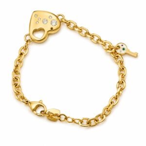 ff68fc2c-7244-45b9-613b-08dee72f1c84.jpg Manilla Fancy Heart Key Anier 14k Size 7'' Weight 4.9gr