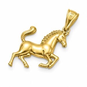 Dije Caballo 14k Weight 0.6gr