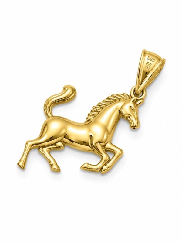 Dije Caballo 14k Weight 0.6gr