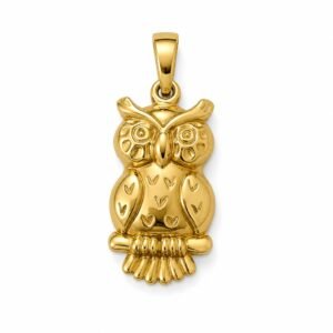 Dije Buho 14k Weight 2.9gr