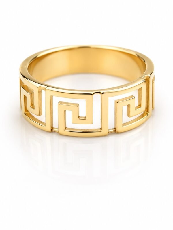 Alianza Hombre Griego 14k Size 11.5 Weight 3.6gr
