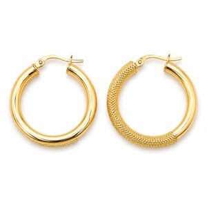 05643a52-1085-4931-2069-08def42ecde3.jpg Argolla Mixta YF 14K Size 3 Weight 2.3gr