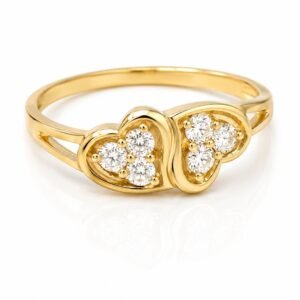 0cdca30c-cb58-47fd-0b4d-08df02b766ae.jpg Anillo Dos Corazones Rose 10k Size 7'' Weight 1.3 gr