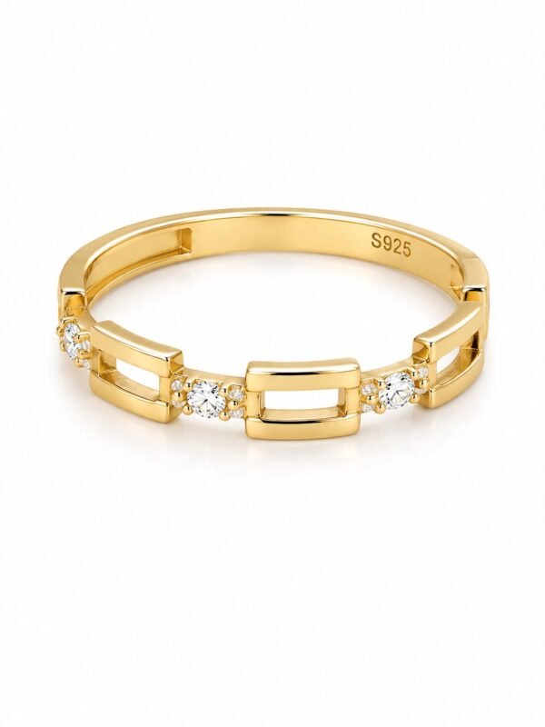 Anillo Arito Sencillo  14K Size 9.5 Weight 1.4gr