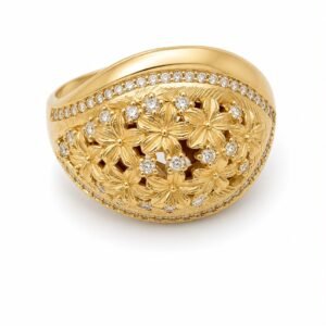Anillo  Fancy CZ Extra 10k Size 7.5 Weight 5.8gr