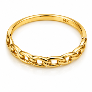 11147987-67ad-4dde-ec92-08def9ae97e5.png Anillo Mujer Eslabon Cadena 14K Size 10.2 Weight 1.3gr