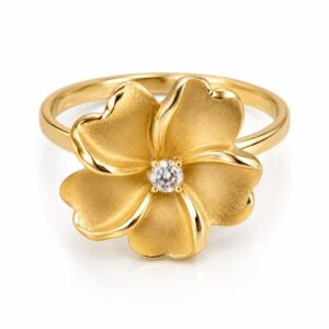11e4c477-f63f-4c0b-7b3e-08df03768314.jpg Anillo Flor 14k Size 9 Weight 1.6gr