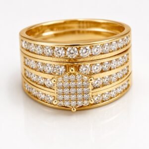 11ec5329-4e13-49bd-eab7-08def9ae97e5.jpg Anillo Compromiso Pave Chunky 14k Weight 6.6gr Size 6