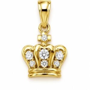 150d1f03-8376-4848-60ae-08def2f21793.jpg Dije Corona cz 14k Weight 1.5gr