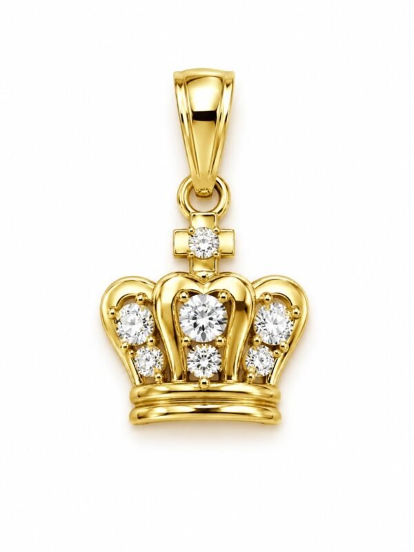 Dije Corona cz 14k Weight 1.5gr