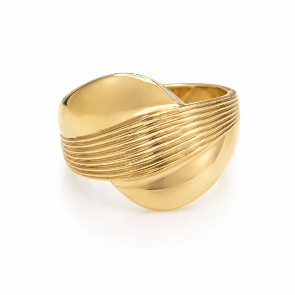 Anillo Fancy Roxi 10k Size 8 Weight 2.7gr