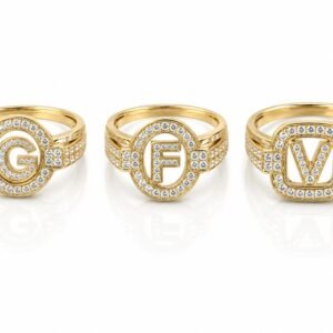 2061c97b-c51a-4bff-7930-08df03768314.jpg Anillo Hombre Letras CZ 10k Size 11 Weight 5.5gr
