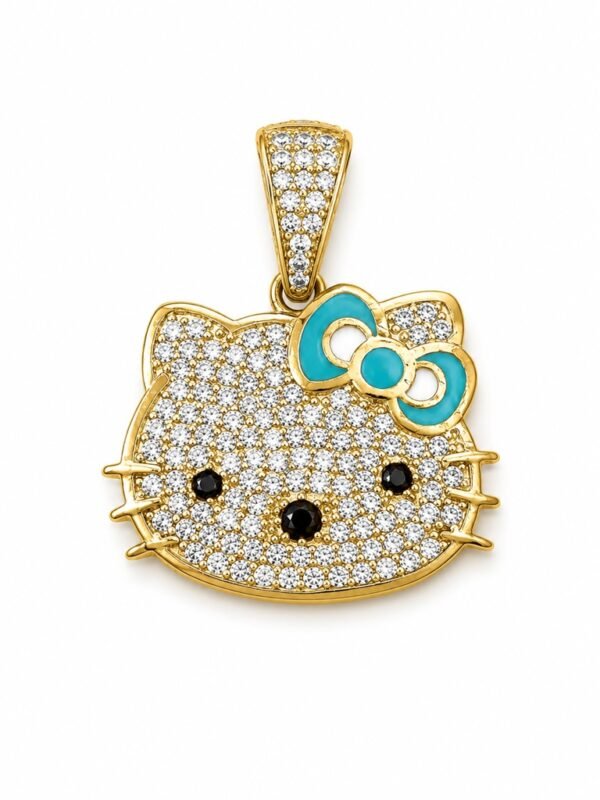 Dije Hello Kitty CZ 14k Weight 3.6gr
