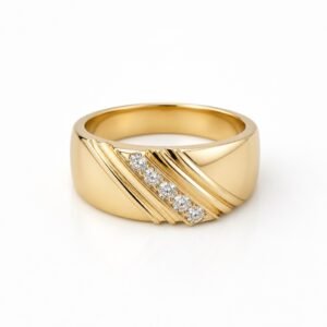 25f44514-fa58-4a4e-4477-08def87c8655-2.jpg Alianza Hombre CZ Linea Diagonal 10k Size 12 Weight 7.4gr K76225
