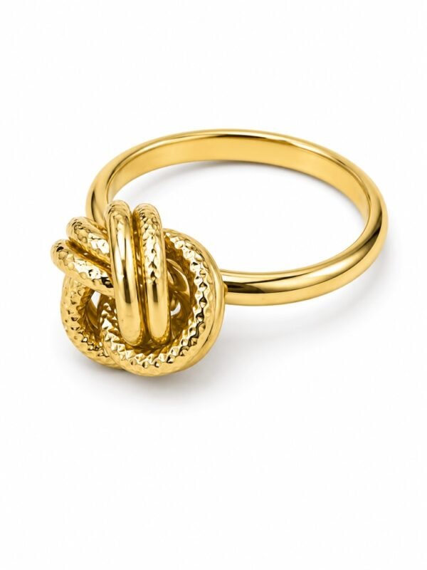 Anillo Mujer Nudo Rose 10k 7'' Weight 1.5gr