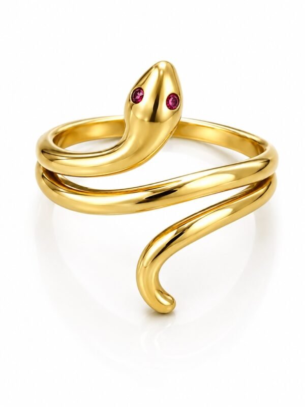 Anillo  Serpiente 14k Size 7 Weight 3.2gr