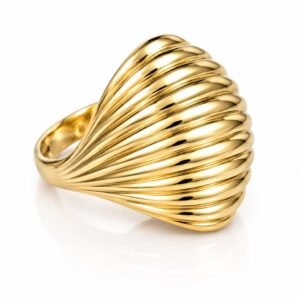 Anillo Dome Ring Rose 10k Size 9'' Weight 6.8 gr