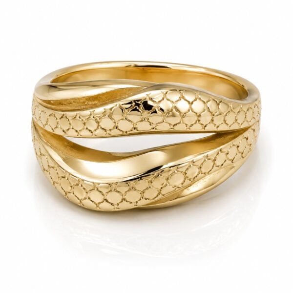 Anillo Fancy Rose 10k 7.5'' 2.1gr