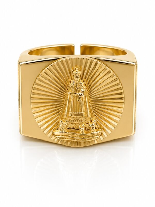 Anillo  Hombre Virgen 10k Size 10 Weight 5.8gr