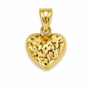 54138424-db57-43ed-929e-08def3db5a09.jpg DijeMini Corazon Textura 14K Size Weight 1.7gr