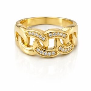 57ab0bc5-fe56-498b-78eb-08df03768314.jpg Anillo Eslabon Cadena 14K Size 7 Weight 2.8gr