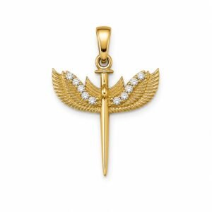 Dije Arcangel 14k Weight 0.7gr