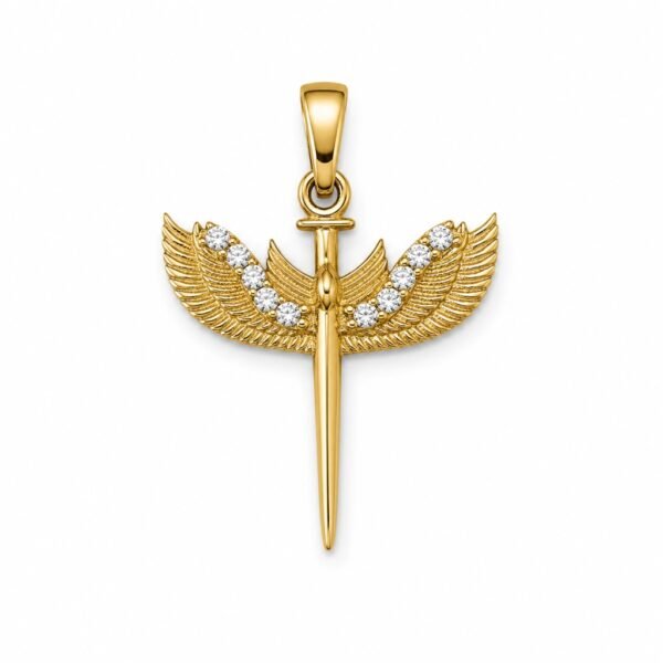 Dije Arcangel 14k Weight 0.7gr