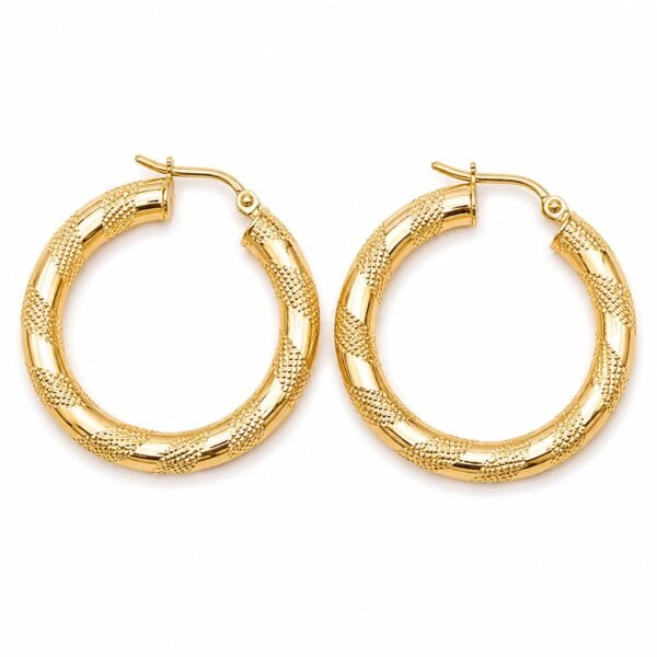 Argolla Caramelo Tubo Medio YF 14K 3 x 4mm 2.9gr