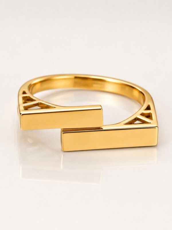 Anillo  Anillo 2 Palitos 10K Size 8 Weight 1.2gr