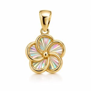 Dije Flor Tornasol 10K Weight 1.6gr K34012AL