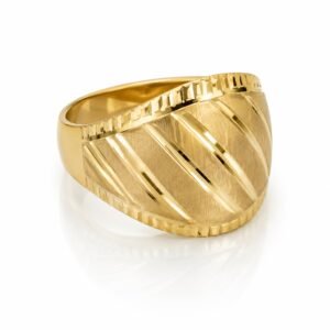 6518c68f-2bdb-445d-9581-08deee00cdd5.jpg Anillo Mujer Sello Diamantado Rose 10k Size 8 Weight 2.1gr