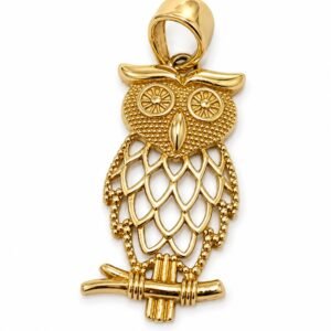 Dije Buho 14k Weight 1.1gr