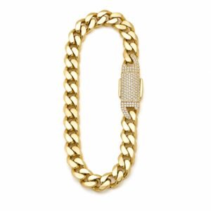 69f569a3-38d4-4ea2-78d6-08df03768314.jpg Manilla Estilo Monaco Full CZ 10K Size 7.5'' x 6mm Weight 5.2gr