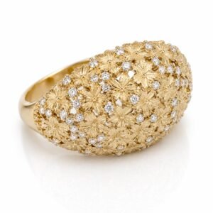 Anillo  Fancy CZ Extra 10k Size 7 Weight 8.9gr