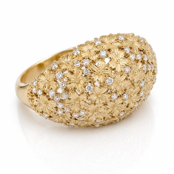 Anillo  Fancy CZ Extra 10k Size 7 Weight 8.9gr