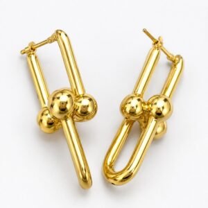 70b8aaba-50e1-49b8-a964-08def16de6e0.jpg Aretes Moderno Paperclip 14k Weight 4.9gr