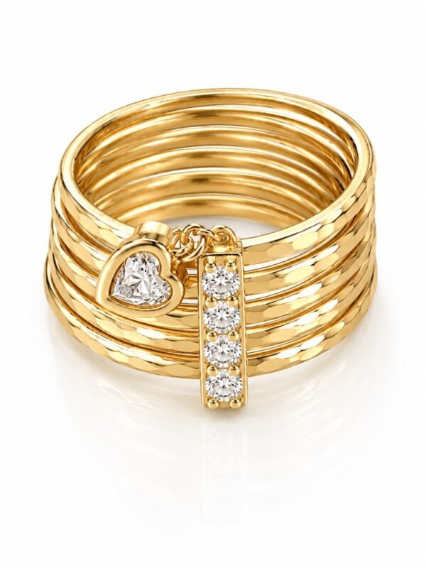 Anillo  Estilo Semanario 14k Size 7.5 Weight 5.5gr