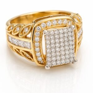 7310e1fe-0f06-4c4b-eabb-08def9ae97e5.jpg Anillo Engagment Corte Princesa 14k Size 6'' Weight 6.5gr