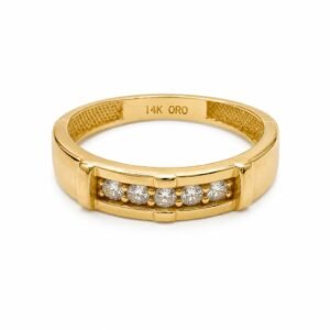 77ff8a5a-7bc3-44bf-ead1-08def9ae97e5.jpg Alianza CZ Solid 14k Size 6 Weight 2.2gr