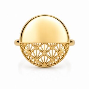 Anillo Fancy 10K Size 9'' Weight 5.9gr