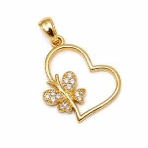 7ff60bac-d807-4c05-1630-08def3c27620.jpg DijeCorazon Mariposa 14K Size Weight 1.5gr